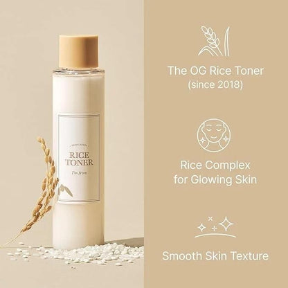 Korean Rice Toner for Glowing Skin 100ml