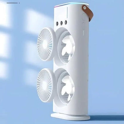 Double-Ended Spray Fan Cooler